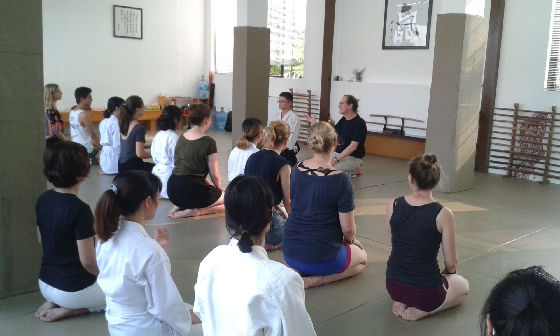 BesuchAikidokursExkursion2017