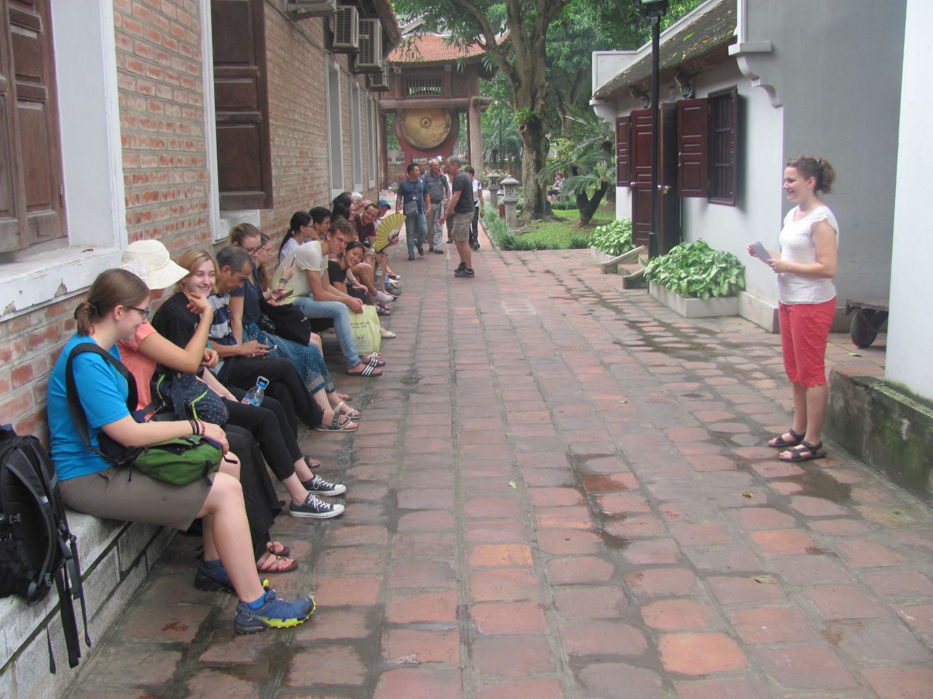 Vortrag im Van Mieu Exkursion 2017