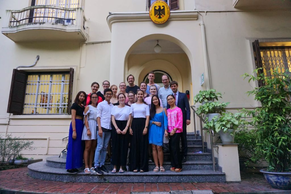 deutsche Botschaft Hanoi Vietnamexkursion 2017 MOI